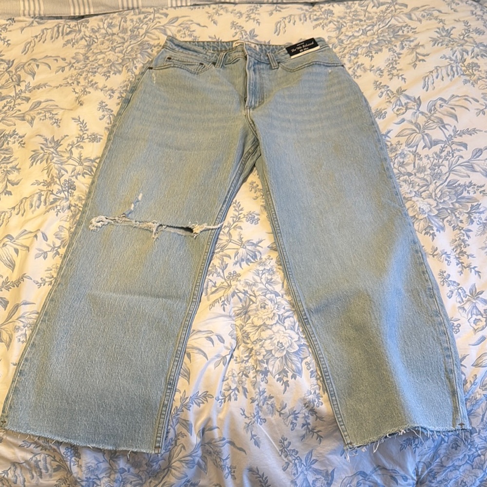 Abercrombie & Fitch size 10/30 🩵EXTRA SHORT🩵 the 90s Relaxed Jean High rise